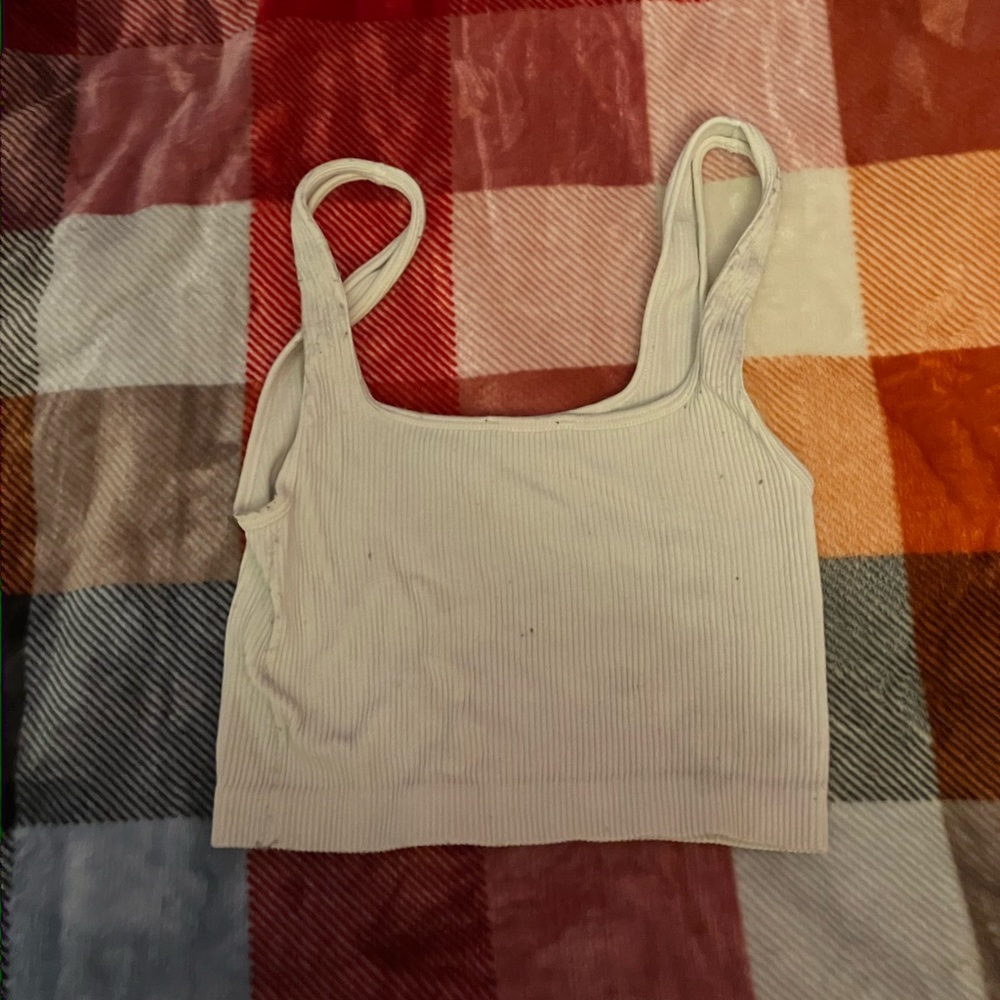 ZARA white tank top